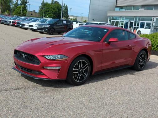 Rapid Red Metallic Tinted Clearcoat 2022 Ford Mustang EcoBoost Premium