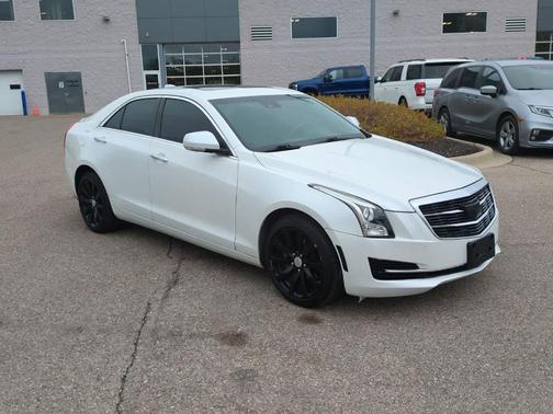 Crystal White Tri-Coat 2017 Cadillac ATS 2.0L Turbo Luxury