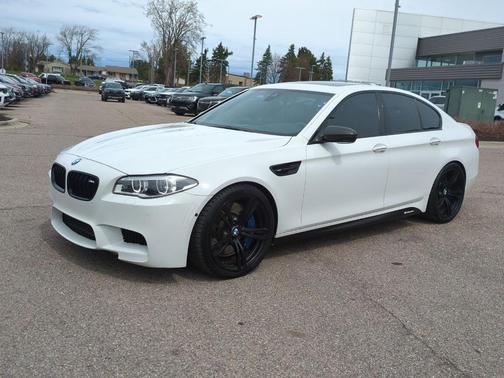 White 2016 BMW M5 Base