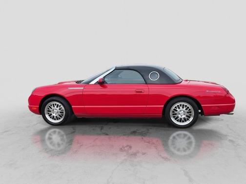 Red 2005 Ford Thunderbird