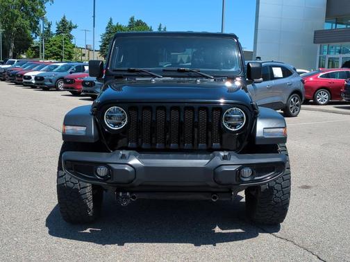 Black Clearcoat 2020 Jeep Wrangler Unlimited Willys