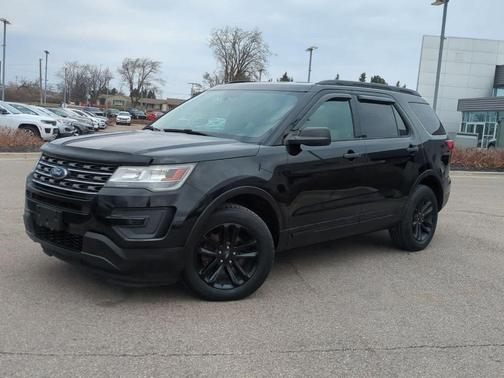 Shadow Black 2017 Ford Explorer Base