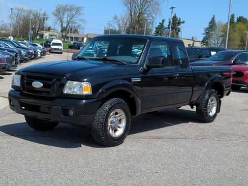 Black 2007 Ford Ranger Sport