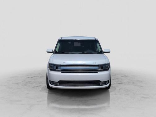 White Platinum Tri-Coat Metallic 2016 Ford Flex Limited w/EcoBoost