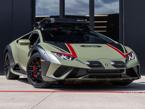 Verde Turbine Matte 2024 Lamborghini Huracan Sterrato Base