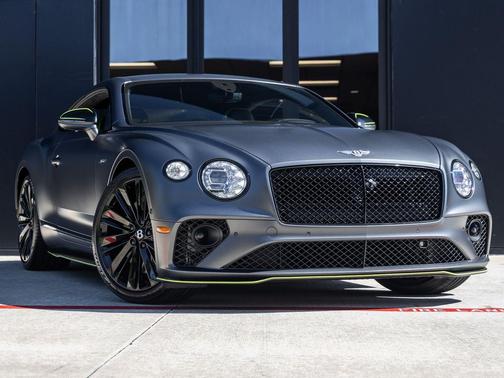 Anthracite Satin by Mulliner 2022 Bentley Continental GT Speed