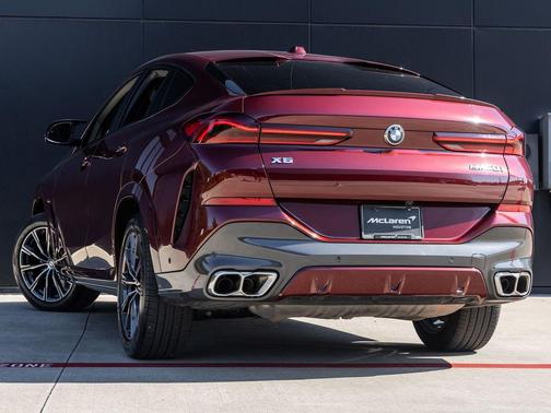 Red Metallic 2025 BMW X6 M60i