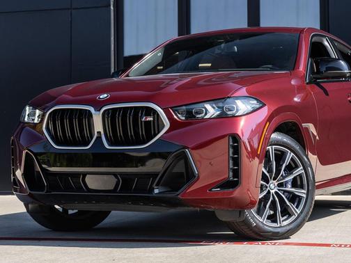 Red Metallic 2025 BMW X6 M60i