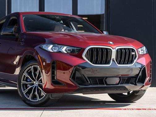 Red Metallic 2025 BMW X6 M60i