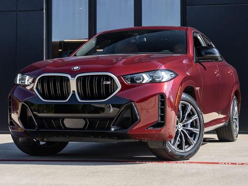 Red Metallic 2025 BMW X6 M60i