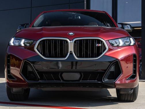 Red Metallic 2025 BMW X6 M60i