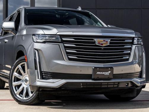 Satin Steel Metallic 2021 Cadillac Escalade ESV Premium Luxury Platinum