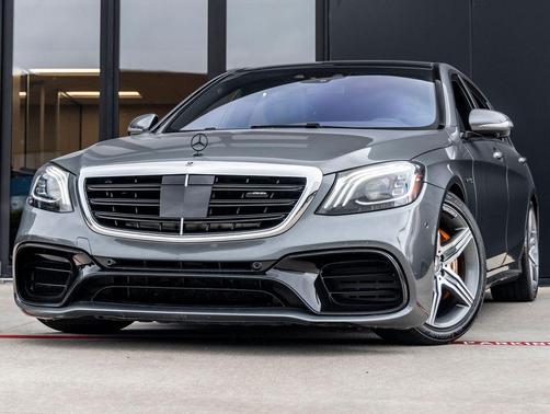 Gray 2018 Mercedes-Benz AMG S 63 4MATIC