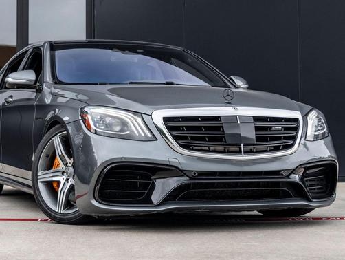 Gray 2018 Mercedes-Benz AMG S 63 4MATIC