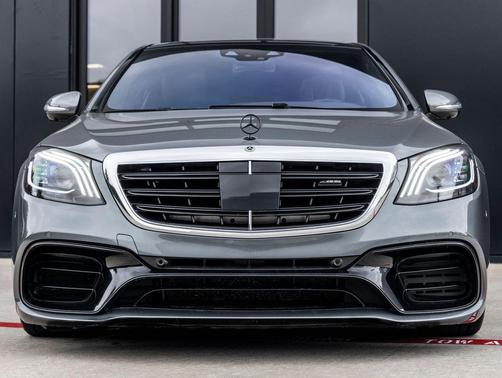 Gray 2018 Mercedes-Benz AMG S 63 4MATIC