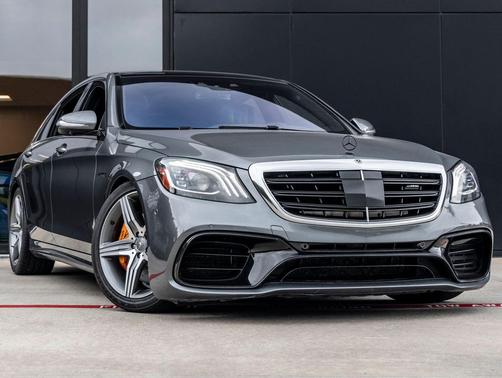 Gray 2018 Mercedes-Benz AMG S 63 4MATIC
