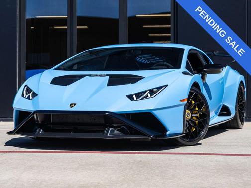 Blu Seiler Matt 2024 Lamborghini Huracan STO Coupe