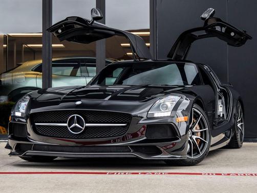 Obsidian Black Metallic 2014 Mercedes-Benz SLS AMG Black Series Base
