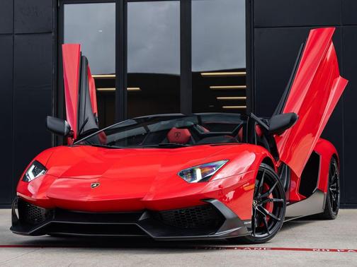 Rosso Mars 2014 Lamborghini Aventador LP720-4 50th Anniversario