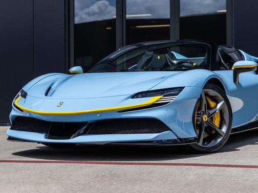 Azzurro La Plata 2024 Ferrari SF90 Spider