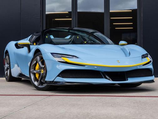Azzurro La Plata 2024 Ferrari SF90 Spider