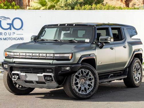 Moonshot Green Matte 2024 GMC HUMMER EV SUV 3X