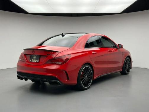 Red 2014 Mercedes-Benz CLA-Class CLA 45 AMG 4MATIC