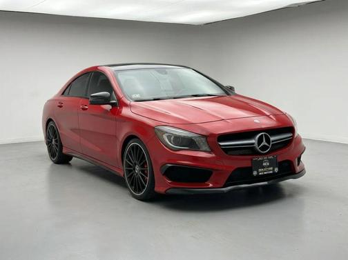 Red 2014 Mercedes-Benz CLA-Class CLA 45 AMG 4MATIC