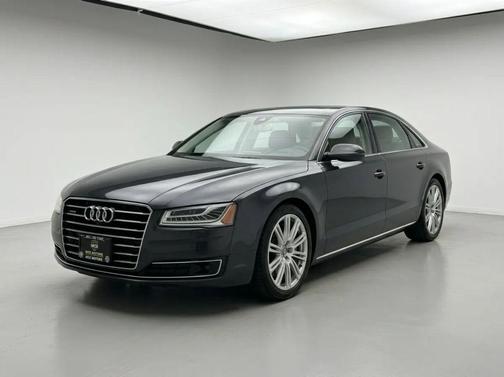 Black 2015 Audi A8 L 4.0T