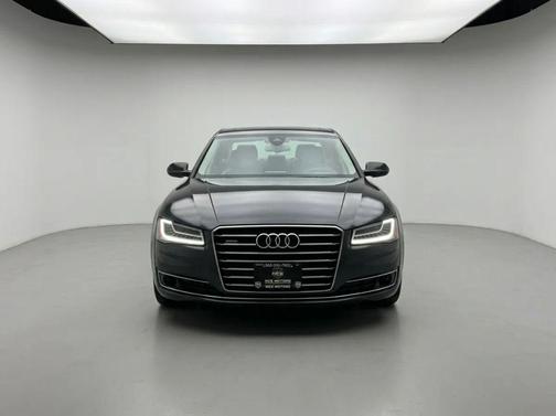 Black 2015 Audi A8 L 4.0T