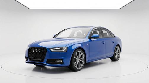 Blue 2015 Audi S4 3.0T Premium Plus