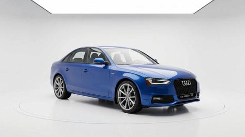 Blue 2015 Audi S4 3.0T Premium Plus