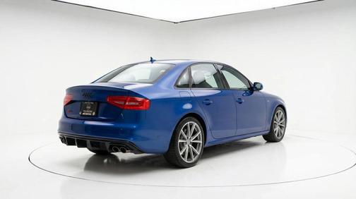 Blue 2015 Audi S4 3.0T Premium Plus