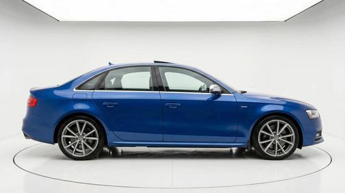 Blue 2015 Audi S4 3.0T Premium Plus