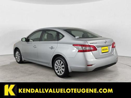 Brilliant Silver 2015 Nissan Sentra S