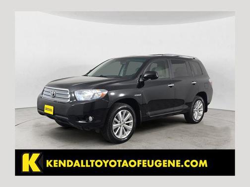 Black 2008 Toyota Highlander Hybrid Limited