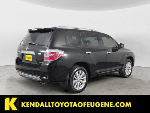 Black 2008 Toyota Highlander Hybrid Limited