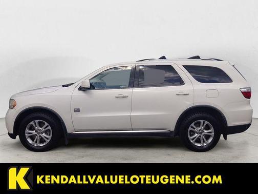Stone White Clearcoat 2012 Dodge Durango Crew