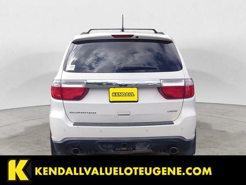 Stone White Clearcoat 2012 Dodge Durango Crew