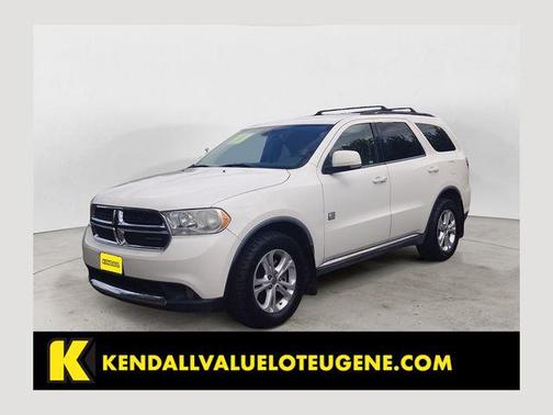 Stone White Clearcoat 2012 Dodge Durango Crew