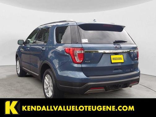 Blue Metallic 2019 Ford Explorer XLT