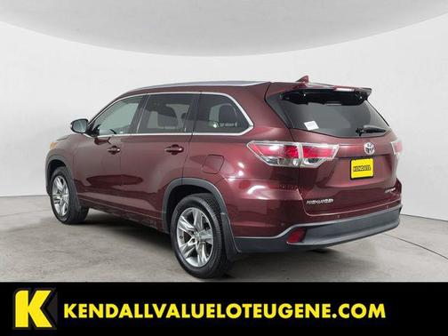 Ooh La La Rouge Mica 2015 Toyota Highlander Limited Platinum