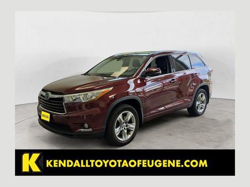 Ooh La La Rouge Mica 2015 Toyota Highlander Limited Platinum