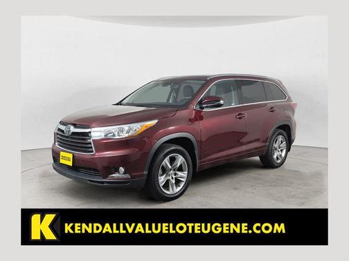 Ooh La La Rouge Mica 2015 Toyota Highlander Limited Platinum