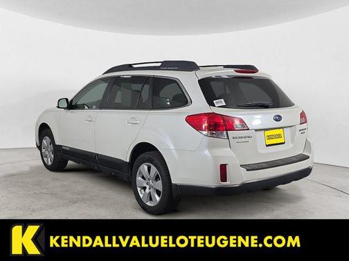 Satin White Pearl 2012 Subaru Outback 2.5i Premium