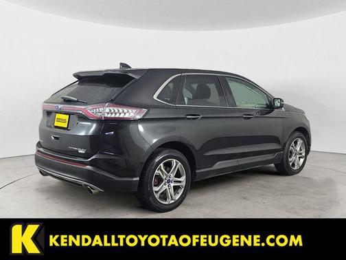 Tuxedo Black Metallic 2015 Ford Edge Titanium