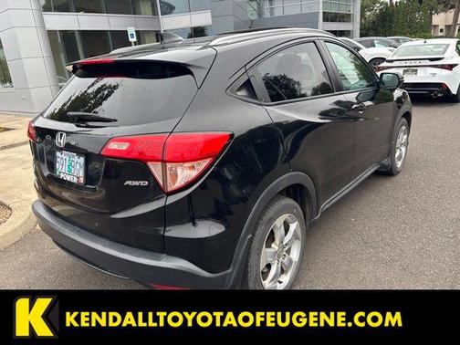Crystal Black Pearl 2016 Honda HR-V EX-L w/Navigation