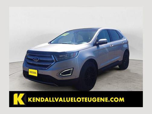 Ingot Silver 2018 Ford Edge Titanium