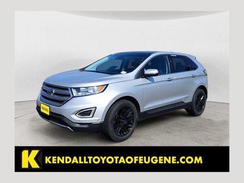 Ingot Silver 2018 Ford Edge Titanium