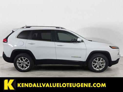 Bright White Clearcoat 2018 Jeep Cherokee Latitude